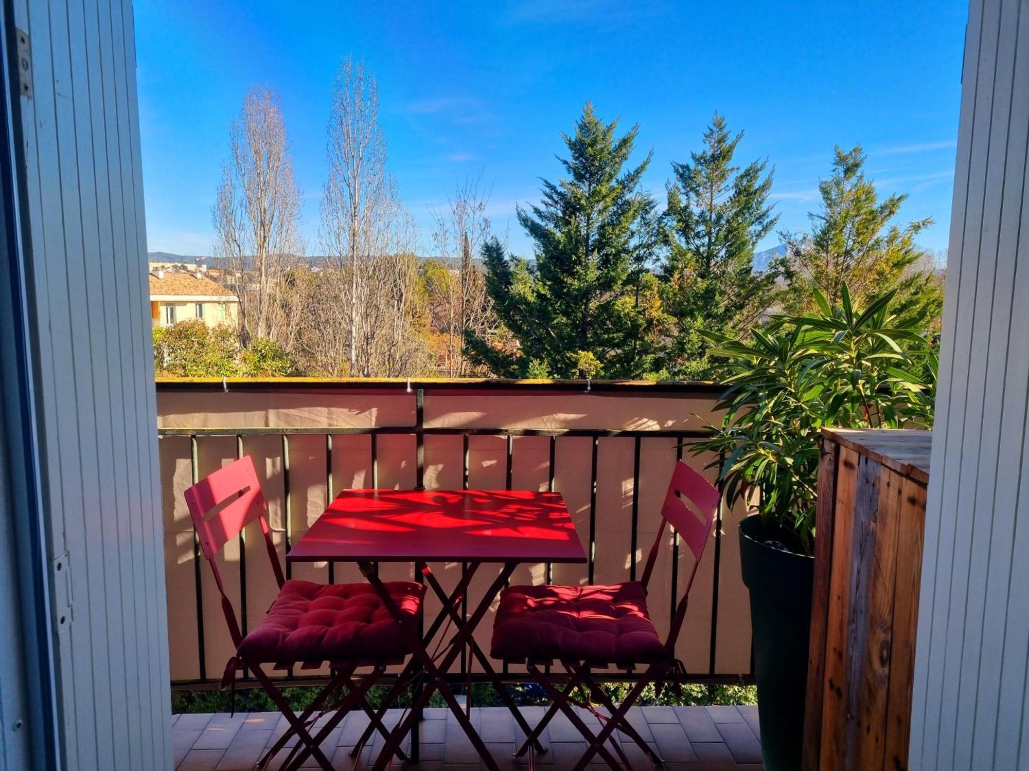 Appartement 2 Queenbed Parking Clim Wifi Aix-en-Provence Exterior photo